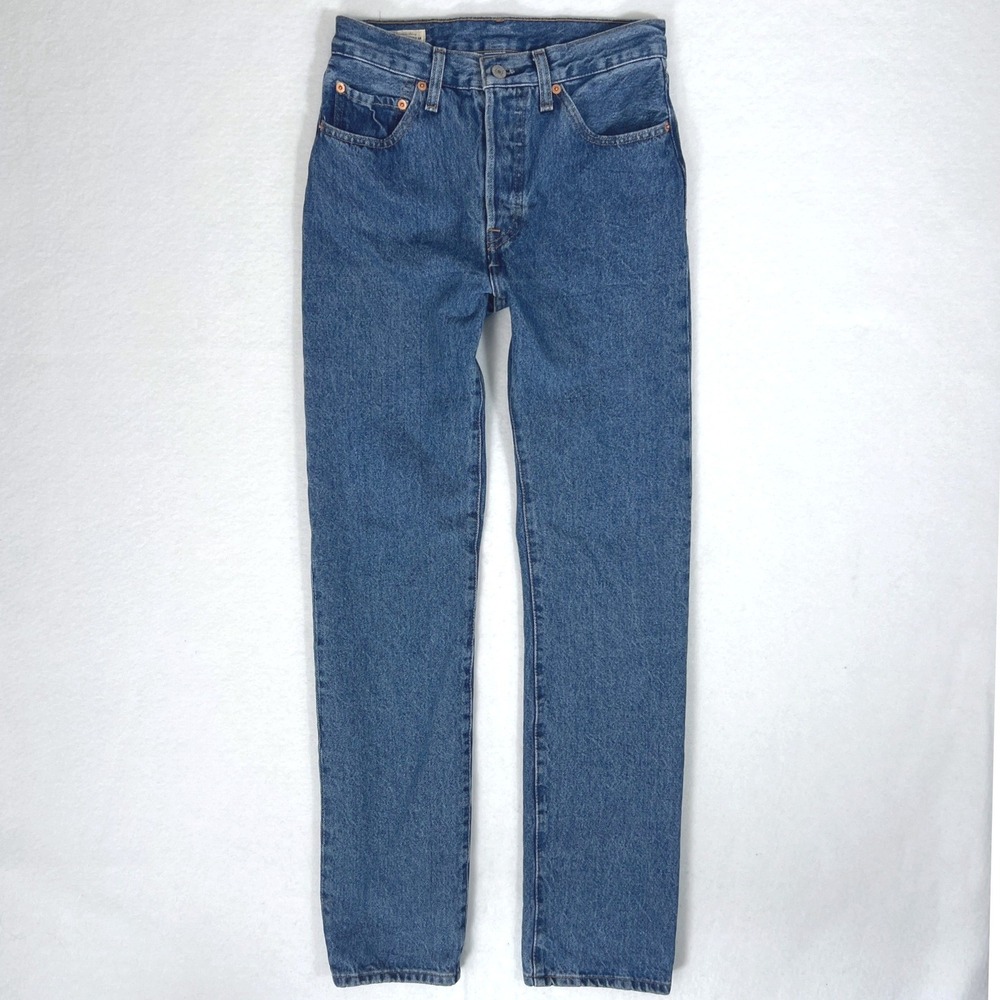 Premium Levis 501 Straight Jeans 26 90s Classiccore Retro Minimalist Cowgirl